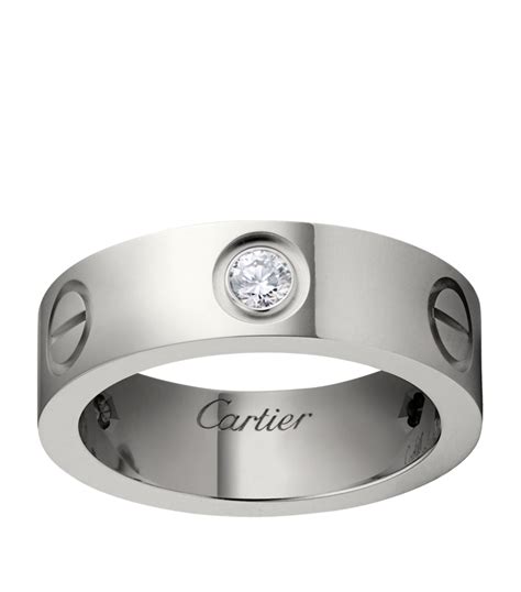 cartier private white gold rings